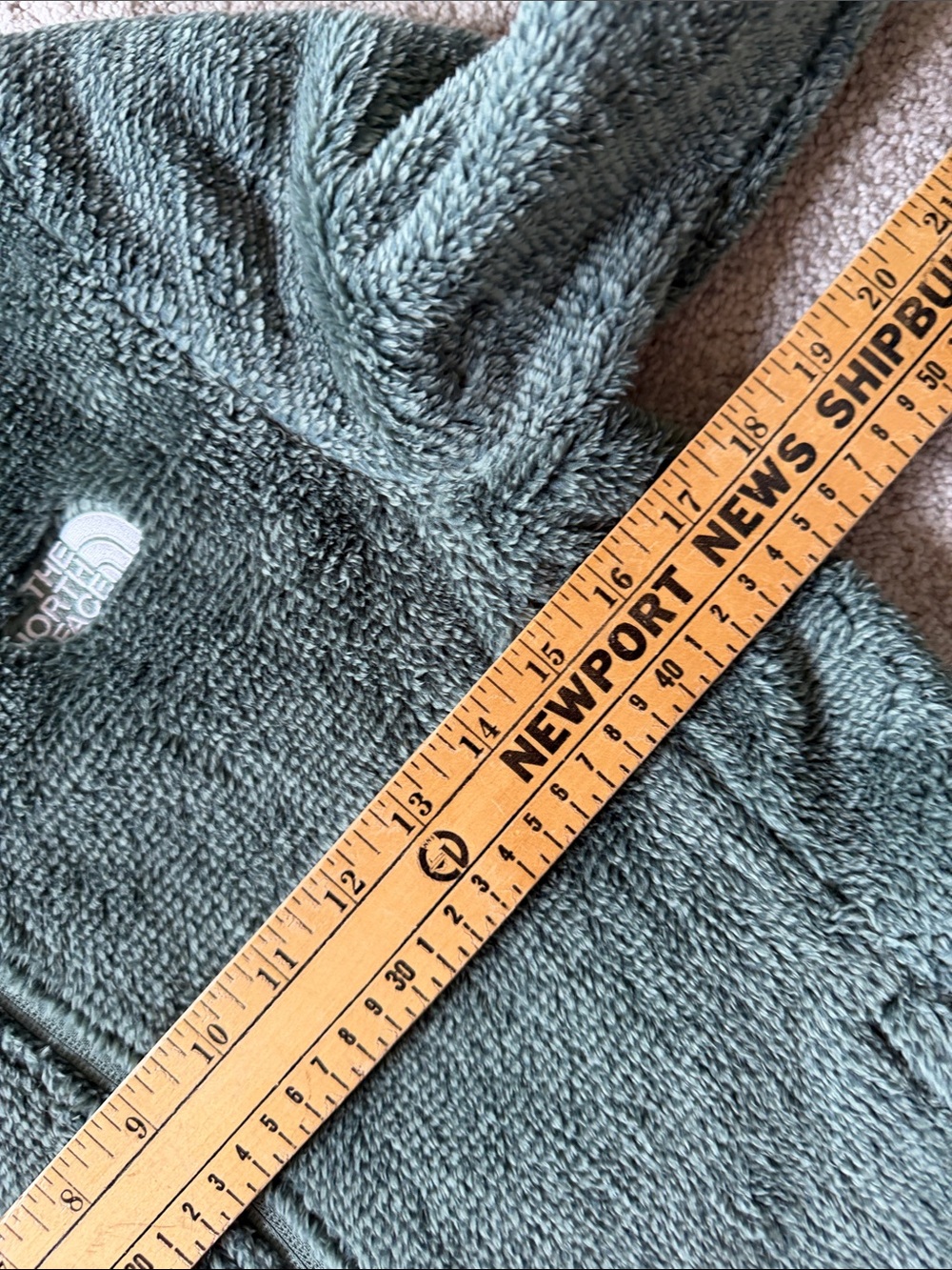 The North Face Ladies Osito Fleece Coat Top Jacket size XS - Picture 8 of 8